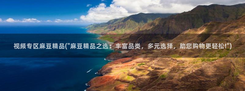 麻豆专区二：视频专区麻豆精品(\