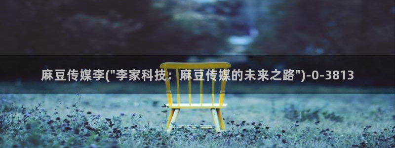 麻豆麻豆：麻豆传媒李(\